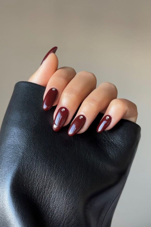 Vampy & Vibrant: 24 Burgundy Nail Designs to Bring All the Drama to Your Nails