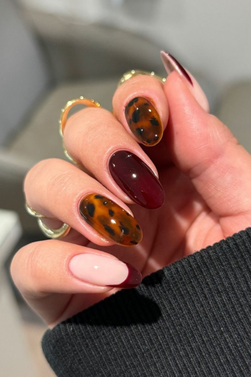 Vampy & Vibrant: 24 Burgundy Nail Designs to Bring All the Drama to Your Nails