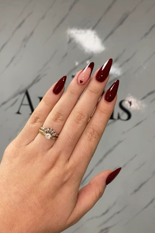 Vampy & Vibrant: 24 Burgundy Nail Designs to Bring All the Drama to Your Nails