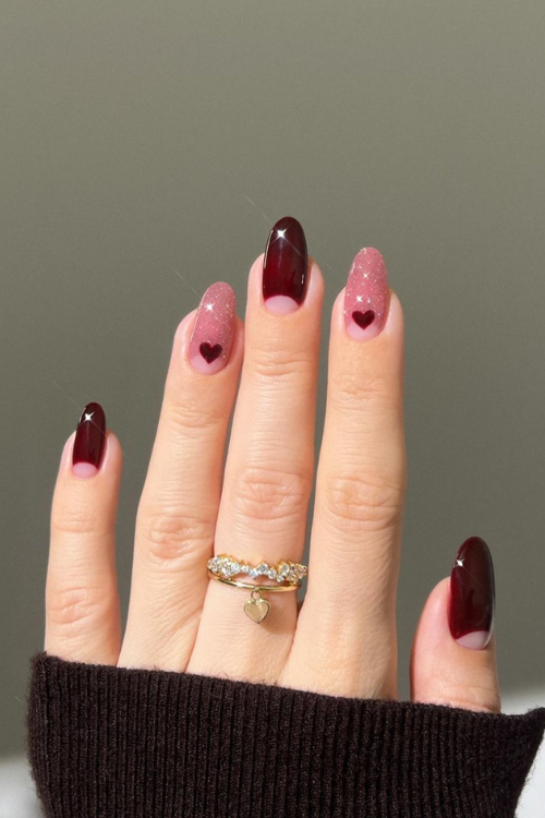 Vampy & Vibrant: 24 Burgundy Nail Designs to Bring All the Drama to Your Nails