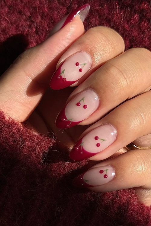 Vampy & Vibrant: 24 Burgundy Nail Designs to Bring All the Drama to Your Nails