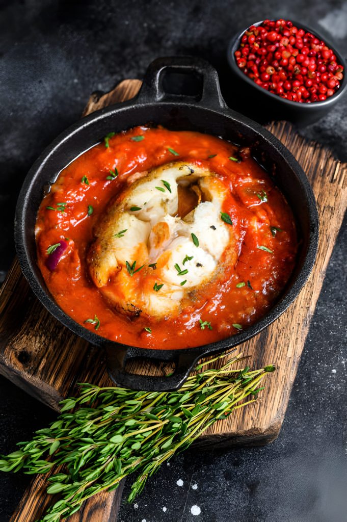 White Fish in Tomato Sauce Recipe
