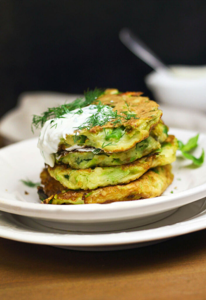 Zucchini Pancakes Recipe